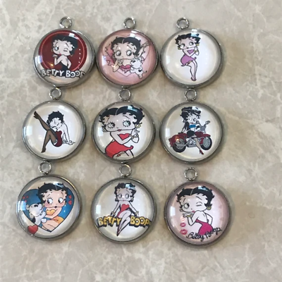 #ad Betty Boop Charms Bracelet Charms Craft Charms