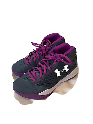 #ad Under Armour UA SC 3ZER0 III 3022048 400 Blue Basketball Shoes Kids Size 7Y