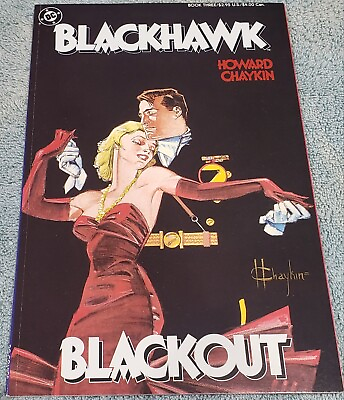 #ad Blackhawk: Book Three Iron Dreams amp; Bloody Murder 1988 DC 1st Printing NM 9.4