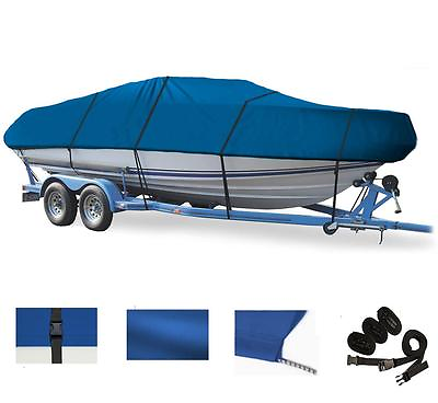 #ad BLUE BOAT COVER FOR FISHER WATER ROVER 3V ALL YEARS