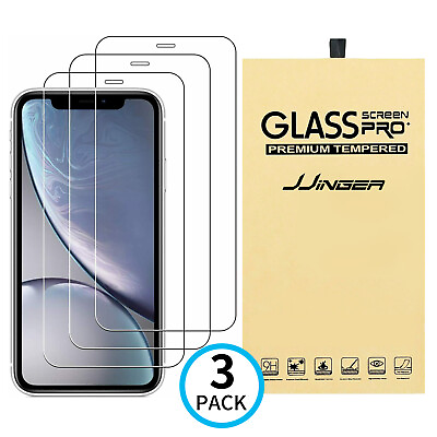 #ad 3X Tempered Glass Screen Protector For iPhone 15 14 13 12 11 Pro Max X XS XR 8 7