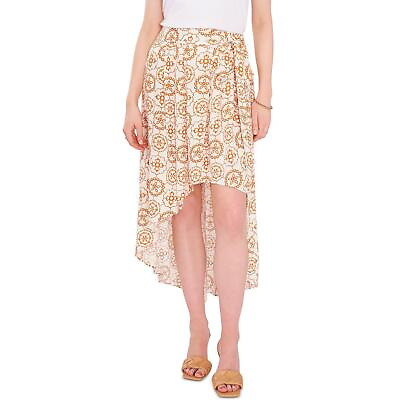 #ad Vince Camuto Womens A Symmetrical Printed L High Low BHFO 8235
