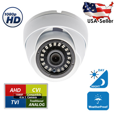 #ad 1080p HD Home Outdoor Indoor IR Night Vision Wide Angle CCTV Security Camera