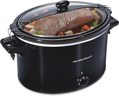 #ad Slow Cooker Extra Large 10 Quart Stay or Go Portable With Lid Lock