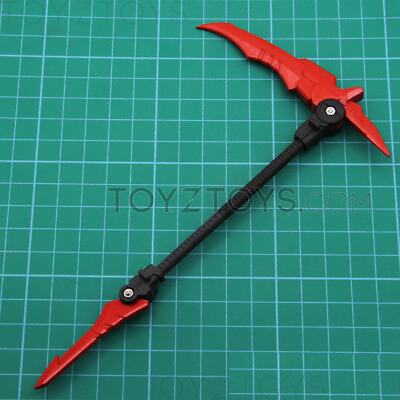 #ad Sweep Sickle Weapon Upgrade Kit FOR Studio Series SS86 Scourge Voyager Red Color