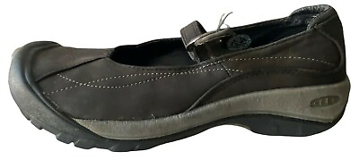 #ad Keen Shoes Women#x27;s Size 9.5 Toyah 53005 Black Nubuck Leather Mary Jane Outdoor