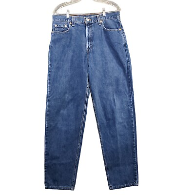 #ad Levi#x27;s 560 Women#x27;s Loose Fit Jeans Blue 12M Medium Wash 5 Pocket Vintage USA