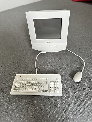 #ad American Girl Mini Apple Macintosh Doll Computer—Works