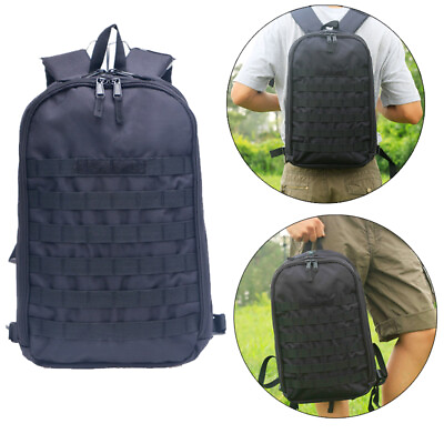 #ad Military Tactical Backpack Outdoor Rucksack School Shoulder Bag Hiking Travel