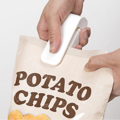 #ad Mini Heat Sealer Sealing Machine Impulse Handheld Food Poly Bag Plastic Portable