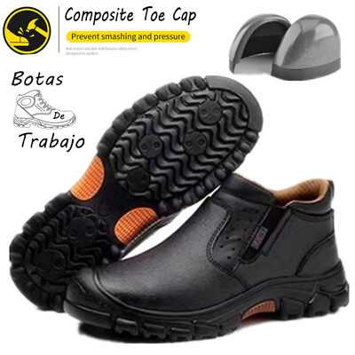 #ad Indestructible Waterproof Shoe Men#x27;s Safety Shoes Composite Toe Shoes Work Boots