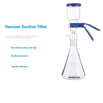 #ad 500ml Vacuum Suction Filter Device Lab Buchner Filting Apparatus *1pc S
