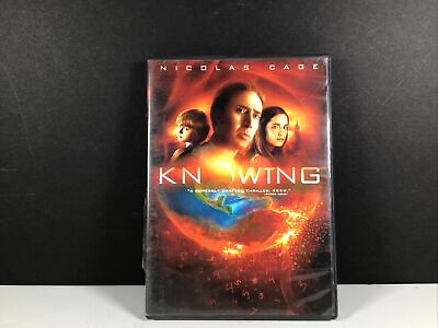 #ad Knowing DVD Movie Video Film PG 13 2009 Nicolas Cage
