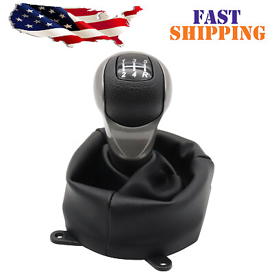 #ad For Honda Civic 2006 2007 2008 2009 2010 2011 5 Speed Gear Shift Knob With Boot