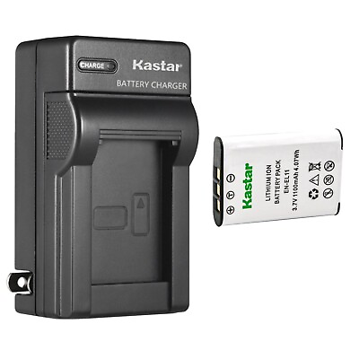 #ad Kastar Battery AC Charger for Nikon EN EL11 MH 64 Coolpix S550 Coolpix S560