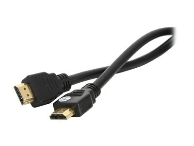 #ad DAT 7390D 10 ft. Black HDMI to HDMI Cable Male to Male