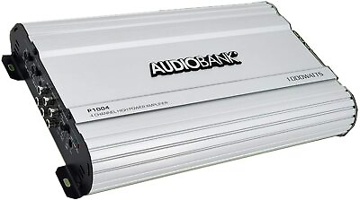 #ad Audiobank 4 Channels 1000 WATTS Bridgedable Amp Car Audio Full Range Amplifiers