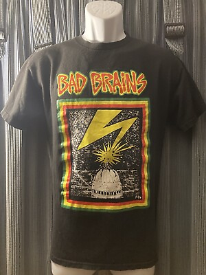 #ad Bad Brains original vintage t shirt Black Flag Minor Threat Circle Jerks Fear DI