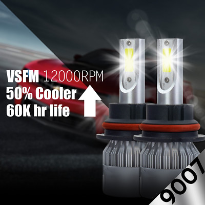 #ad New CREE LED 488W 48800LM 9007 HB5 Headlight Conversion Kit H L Beam Bulbs 6000K