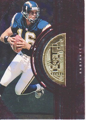 #ad 1998 SPx Finite Radiance #346 Ryan Leaf Chargers 900