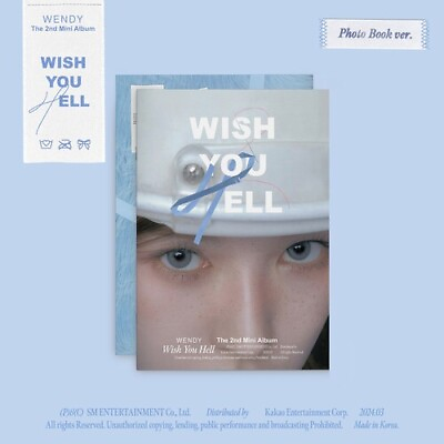 #ad PRE ORDER Wendy WENDY The 2nd Mini Album #x27;Wish You Hell#x27; Photo Book Ver. Ne
