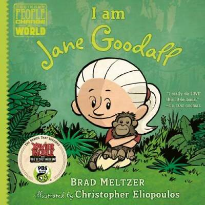 #ad I am Jane Goodall Ordinary People Change the World Hardcover GOOD