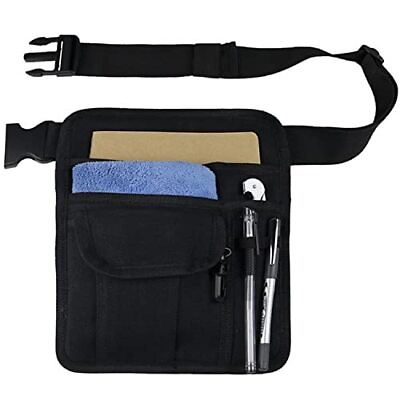 #ad Server Waist Pouch Restaurant Waitress Accessories Bag with Adjustable Belt U...