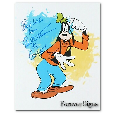 #ad Bill Farmer Goofy Disney Signed 8 x 10 Photo Reprint