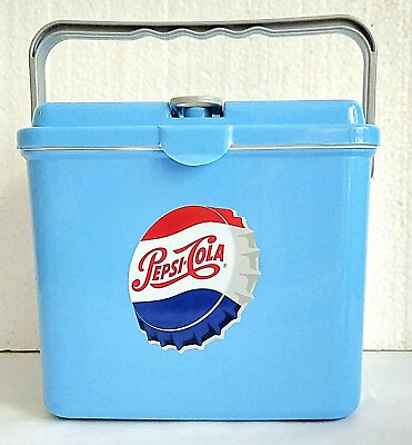Limited Edition Pepsi Cola Summer Fridge Ice Bucket Small Cooler Box Collectible $49.99