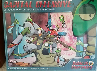 #ad Gift Game Capital Offensive 2012 NOS Made in Germany USA MSRP 54.99 Sealed New