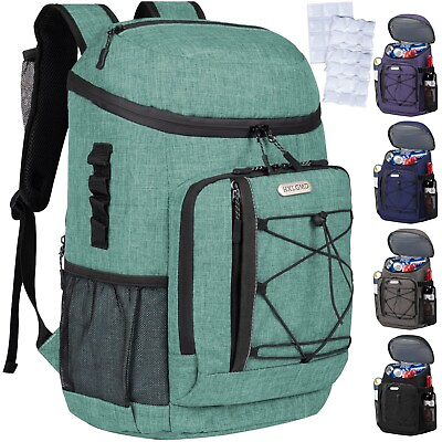 #ad Backpack Coolers Insulated Leak Proof 30 Cans Soft Sided Insulated Cooler Bags