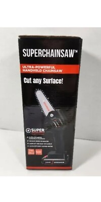 #ad SuperChainsaw hand held ultra powerful mini chain saw never used
