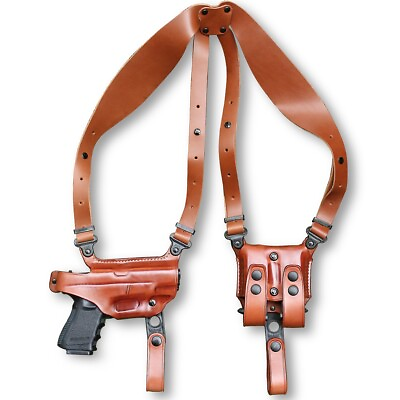 #ad Shoulder Holster Fits Sig P365 9mm Micro Compact w Out Rail 3.1quot; Barrel #1329#