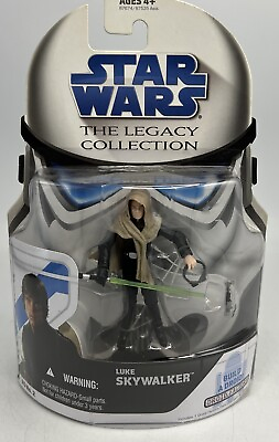#ad Star Wars Legacy Collection Luke Skywalker 3.75” BD No. 02 2008 Hasbro New