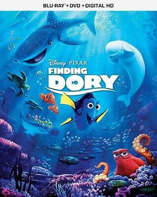 #ad Finding Dory BD Combo Pack 2BD DVD Digital HD Blu ray VERY GOOD