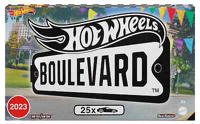 #ad Hot Wheels 2023 Boulevard Premium 25 Car Box Set * IN HAND * SEALED CASE
