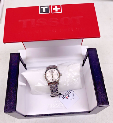 #ad Tissot Women#x27;s T0282101103700 Stylis T Silver Dial Quartz Watch