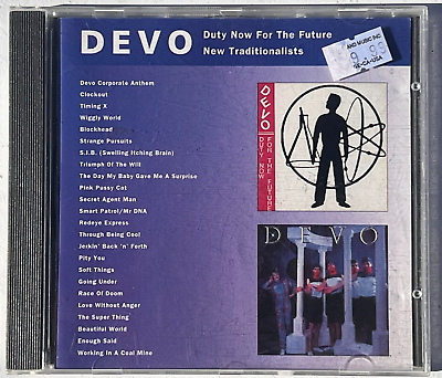 #ad DEVO 2on1 DISC Duty Now For The Future New Traditional CD.