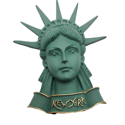 #ad New York Liberty Statue Landmark Refrigerator Fridge Magnet Liberty NY Souvenir