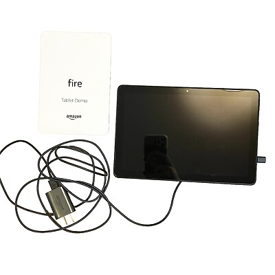 #ad Amazon Fire HD 10 10th Generation 32GB Wi Fi 10.1in Black DEMO Model Read