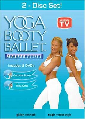 #ad Yoga Booty Ballet: Master Series Goddess Booty Yoga Core DVD VERY GOOD