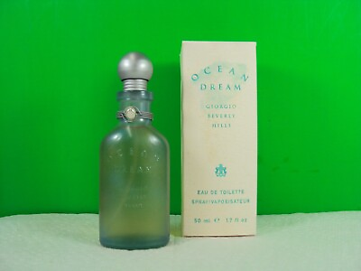 #ad OCEAN DREAM By Giorgio Beverly Hills EDT Spray For Women 1.7 oz NEW VINTAGE P39A