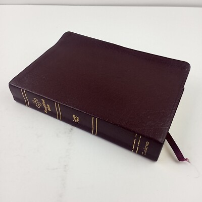 #ad Zondervan 1987 Amplified Bible Classic AMP AMPC Large Print Bonded Leather