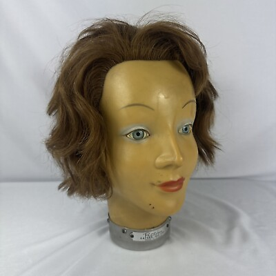 #ad Kayser NYC Practikin Mannequin Head Cosmetology Head Made In France