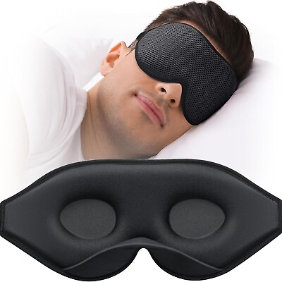 #ad Sleep Eye Mask for Men Women 3D Contoured Cup Sleeping Mask amp; Blindfold
