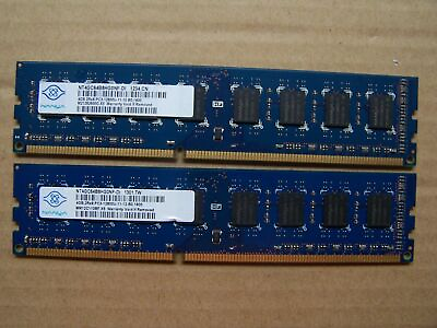 #ad 8GB 2X4GB DDR3 PC3 12800U Desktop Memory Ram DELL HP LENOVO ACER GATEWAY