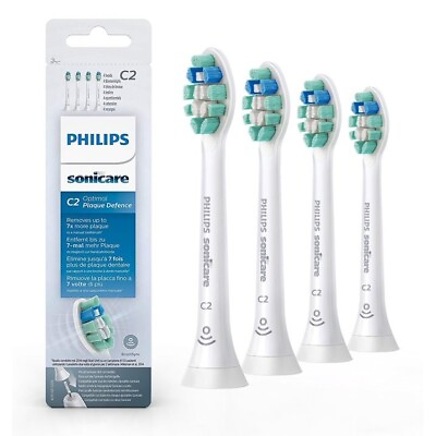 #ad Genuine C2 Optimal Plaque Control Toothbrush Brushes Head for Philips Sonicare