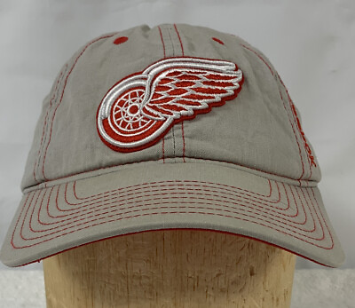 #ad Detroit Red Wings NHL Center Ice Collection ADJ Fits Most Gray Red Wing Logo
