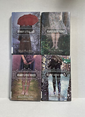 #ad Deadly Little Secrets by Laurie Faria Stolarz 4 Book Lot Touch Series HC 1st Ed