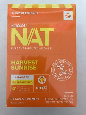 #ad Pruvit NAT KETO OS Harvest Sunrise 20 Packets New Box Sealed 01 2025